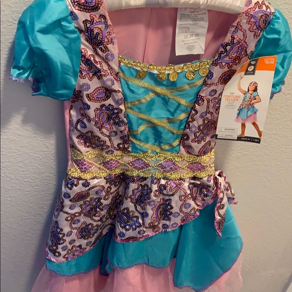 Fortune teller kids costume medium